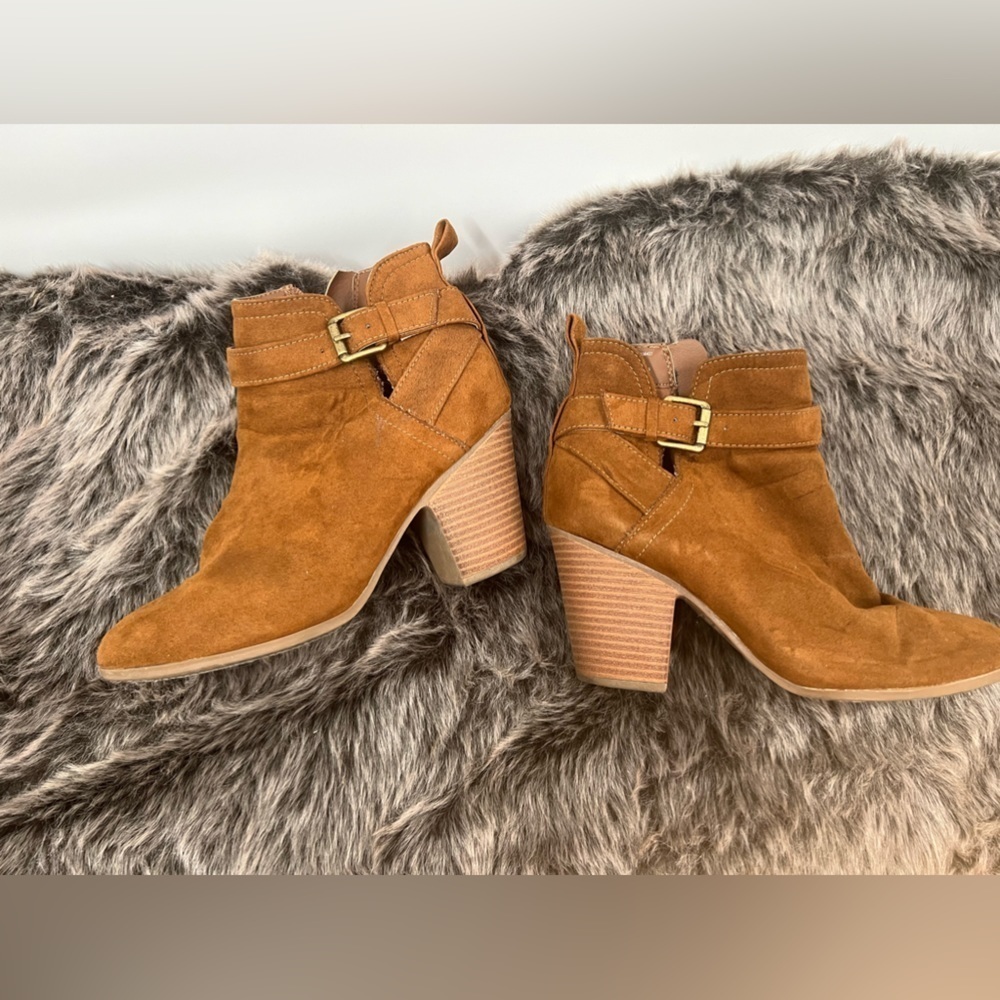 TIME and tru ankle boots